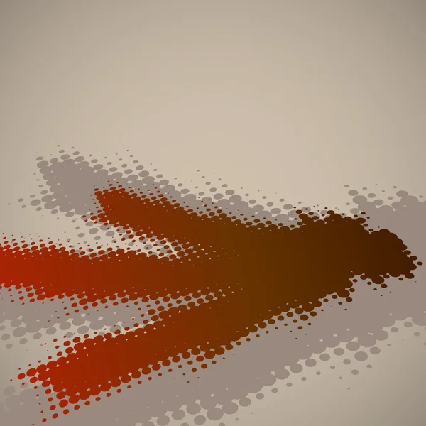 Fondo de medio tono grueso abstracto — Vector de stock