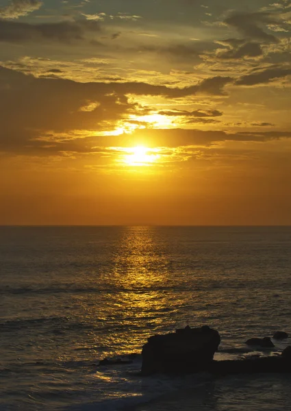 Bali ocean sonnenuntergang — Stockfoto