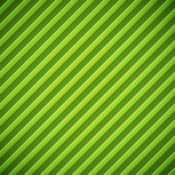 Bumped stripes green background — Stock Vector