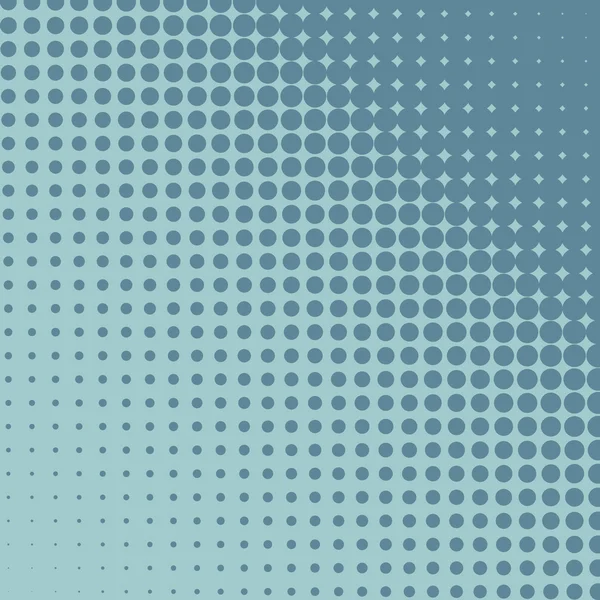 Halftone grijs en blauw diagonale vector achtergrond. — Stockvector