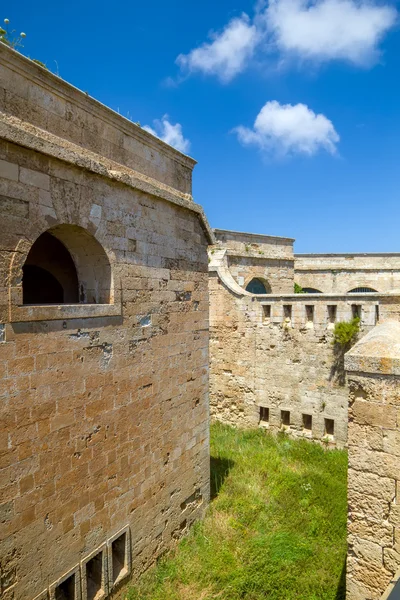 La Mola Fortress of Isabel II at Menorca island, Spain. — Stock Photo, Image