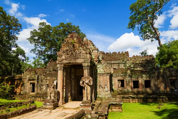 Gamla preah khan templet entré, siem reap, Kambodja — Stockfoto