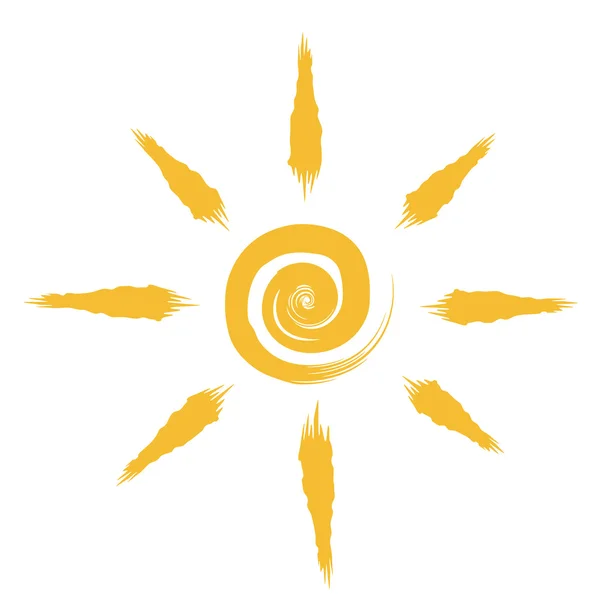 Αφηρημένη ήλιο σχεδίασης — Διανυσματικό Αρχείο