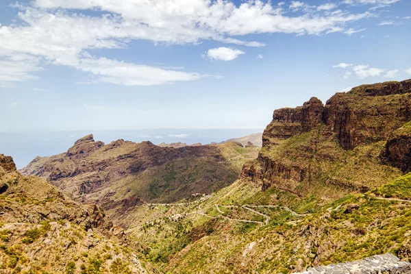 Masca 村の近くのテネリフェ島の風景 — ストック写真