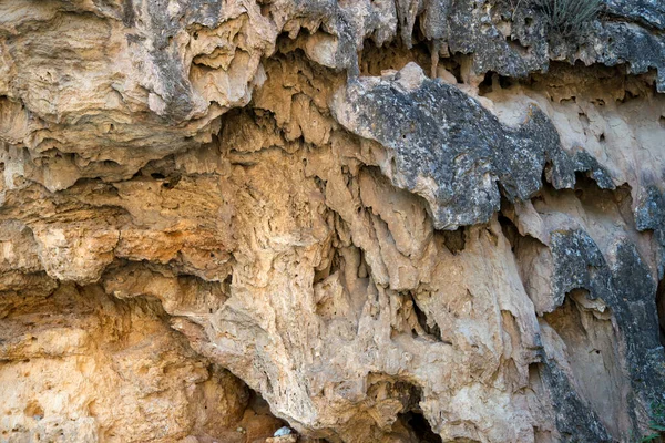 石器或玄武岩管风琴的交响乐 石山纹理背景 亚美尼亚 — 图库照片