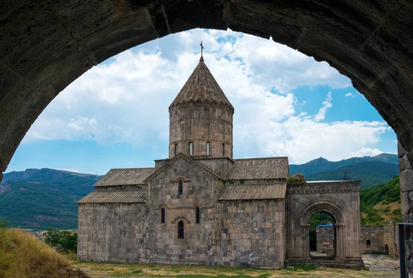 Mosteiro Tatev Armênia Aproximadamente Século Edifício Grande Igreja Poghos Petros — Fotografia de Stock