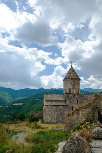 Татевский Монастырь Армения Около Века Большое Здание Церкви Святого Погоса — стоковое фото