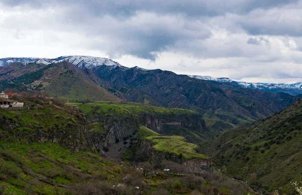 Gorge Garni Région Kotayk Près Village Garni Est Représenté Par — Photo