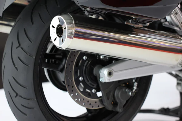 Motorcycle exhaust pipes — Stock Photo, Image