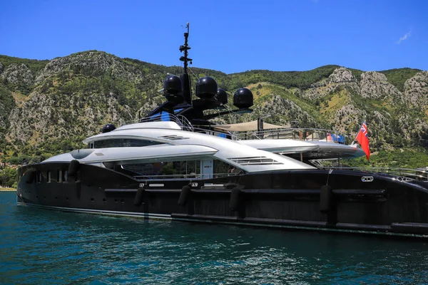 Grande Yacht Motore Super Lussuoso — Foto Stock