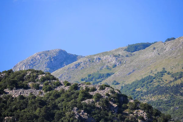 Karadağ Daki Dağların Güzel Manzarası — Stok fotoğraf