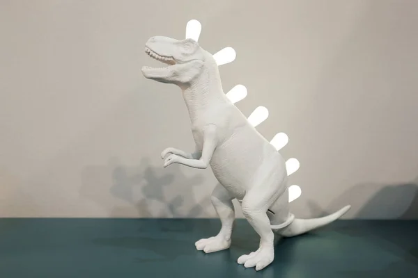 Table Lamp Bulbs Form Tyrannosaurus Dinosaur Rex — Stockfoto