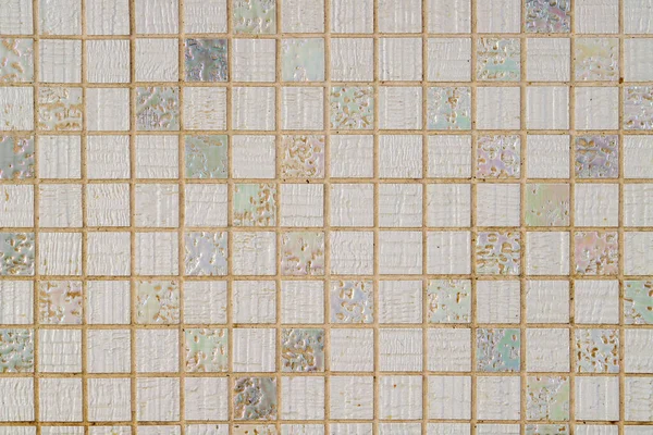 Mosaic Tiles Background Close Wall — Stock Photo, Image