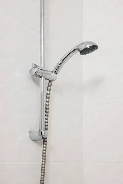 Shower Rack System Close Bathroom — Stock Photo, Image