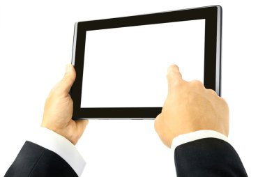 ellerinde tablet