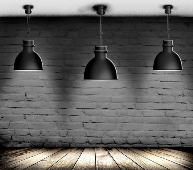 boş odada ahşap zemin ışık