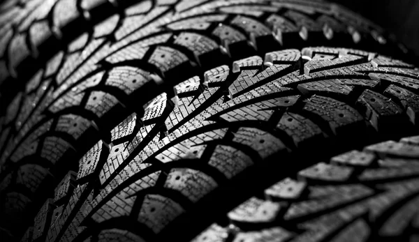 타이어 스택 배경 — 스톡 사진
