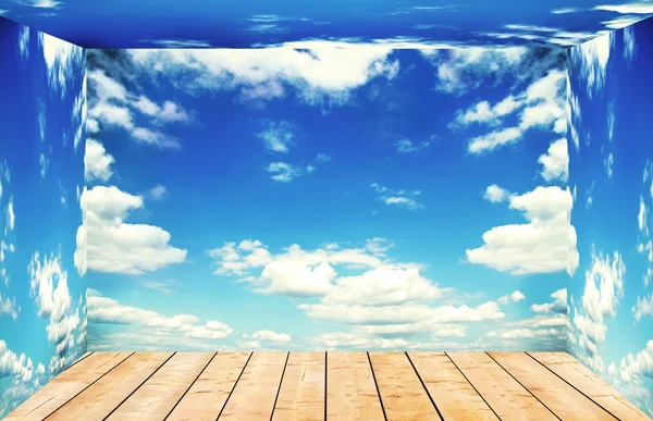 Blue sky — Stock Photo, Image