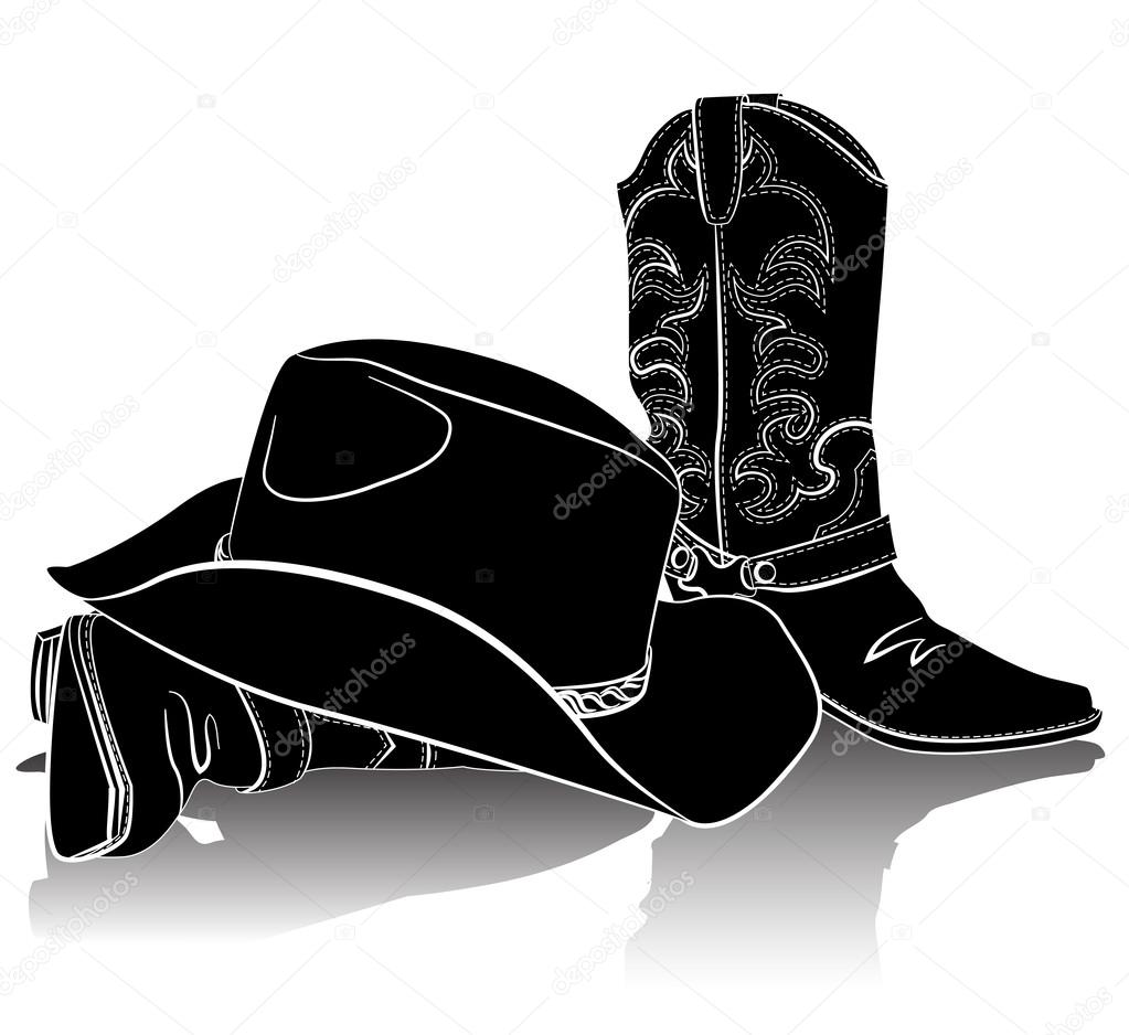 4 060 Cowboy Hat Silhouette Vector Images Free Royalty Free Cowboy Hat Silhouette Vectors Depositphotos