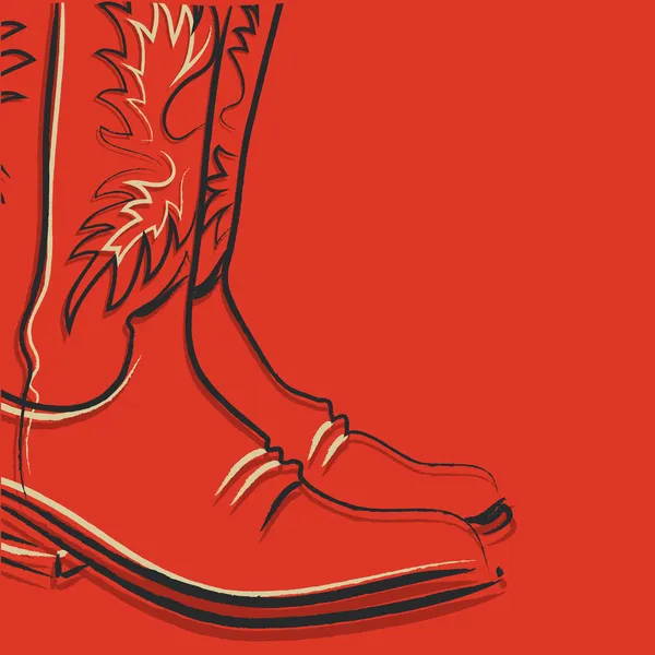 ᐈ Cowboy boots silhouette stock vectors, Royalty Free silhouette of ...