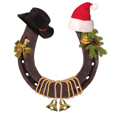 at nalı ve Noel öğeleri
