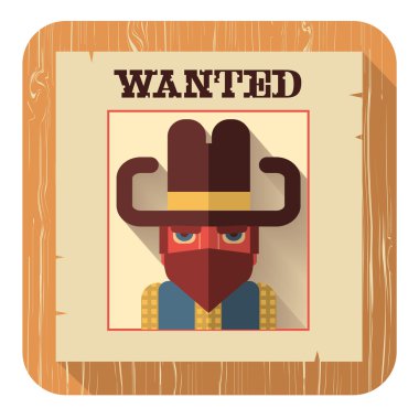 Poster icon.vector düz stil istedim 