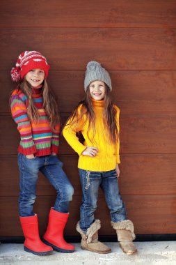 küçük moda kızları