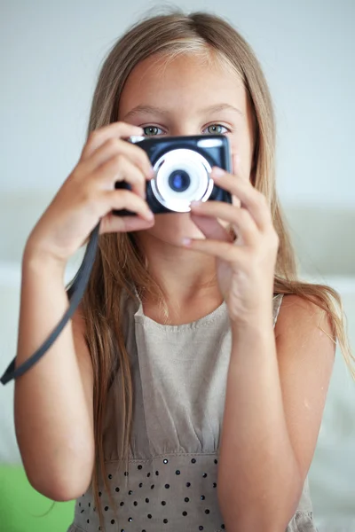 Little photographer — Stock Photo, Image