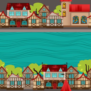 Şehir Irmak, seamless modeli