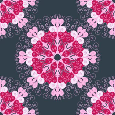 Soyut öğeler, Şam çinileri ile Seamless Modeli