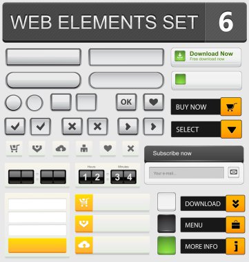 Web tasarım öğeleri kümesi