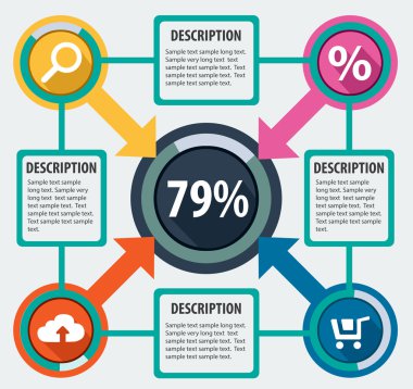 Modern infographics seçenekleri