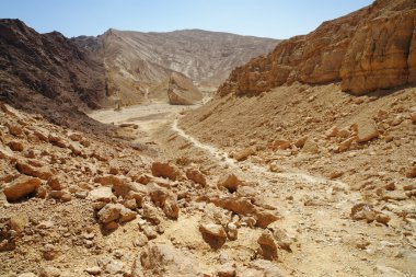 ıssız vadide, İsrail azalan doğal yolu