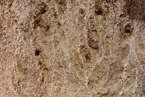 Rough brown rock texture — Stock Photo, Image