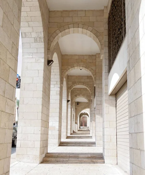 Archway Louis Γαλλικό Νοσοκομείο Στην Ιερουσαλήμ Ισραήλ — Φωτογραφία Αρχείου