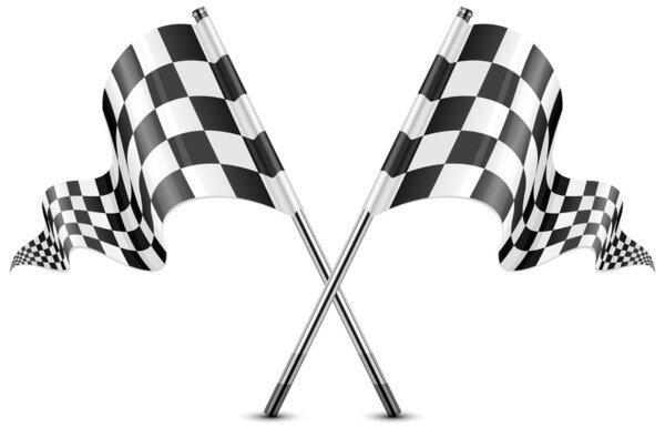 Checkered flags