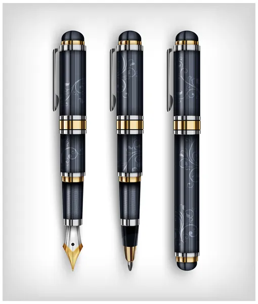 Фонтанна ручка, креативна концепція — стоковий вектор
