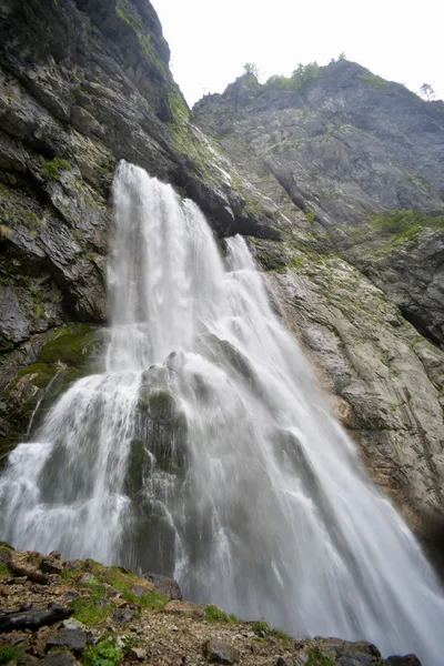 Гегский водопад в Абхазии Стоковое Изображение