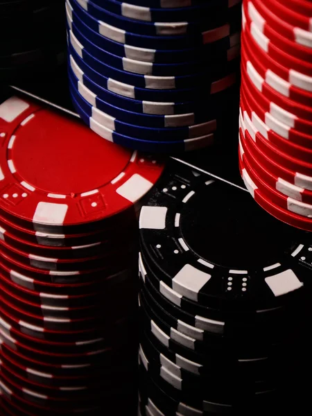 Gambling chips — Stock Photo, Image