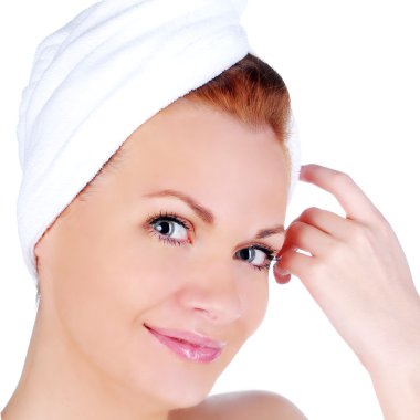 Banyodan sonra kadın