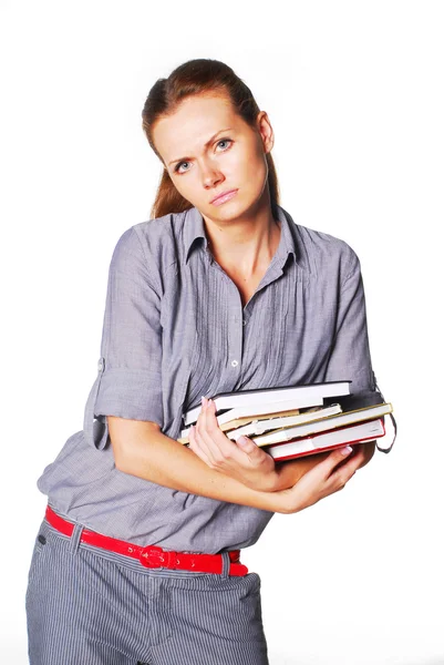 Student with books — Stock Photo, Image