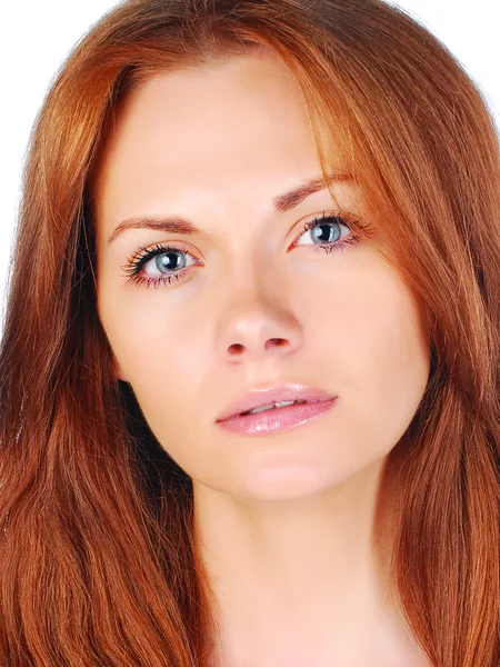 Beautiful woman face — Stock Photo, Image