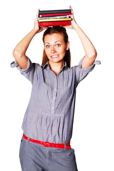 Student with books — Stock Photo, Image