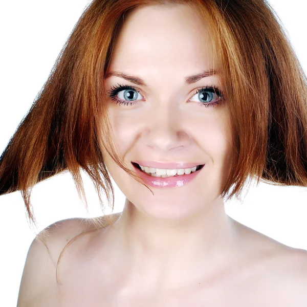 Young woman face — Stock Photo, Image