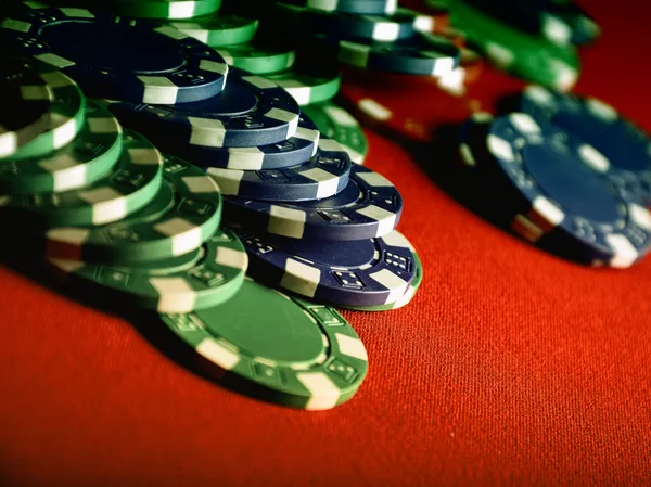 Chips del casinò — Foto Stock