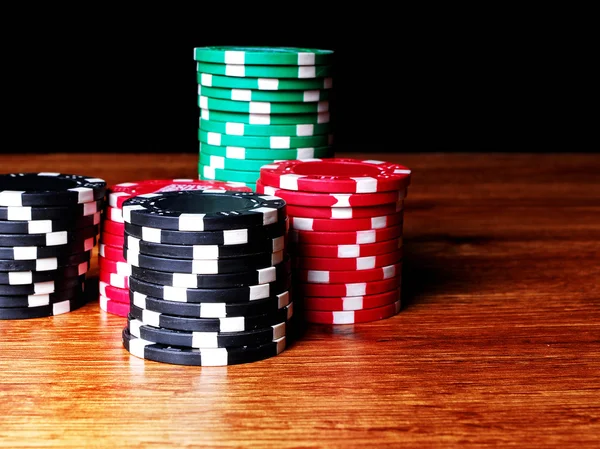 Chips del casinò — Foto Stock