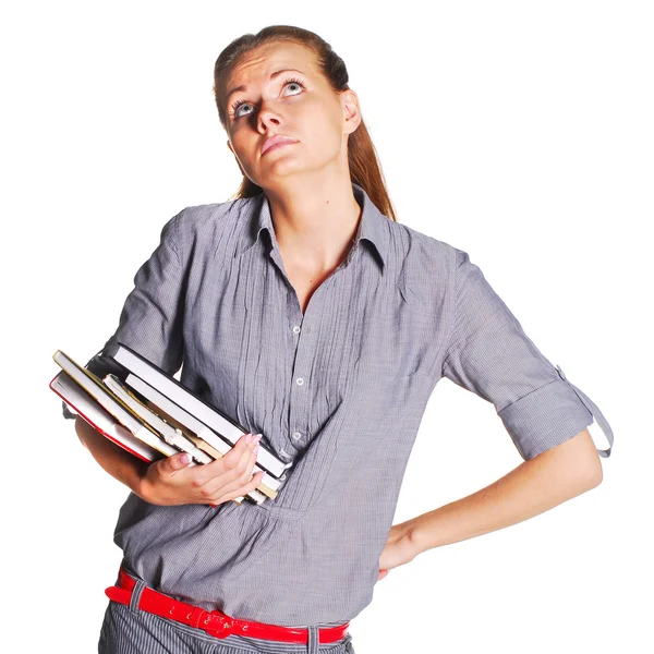 Student with books — Stock Photo, Image