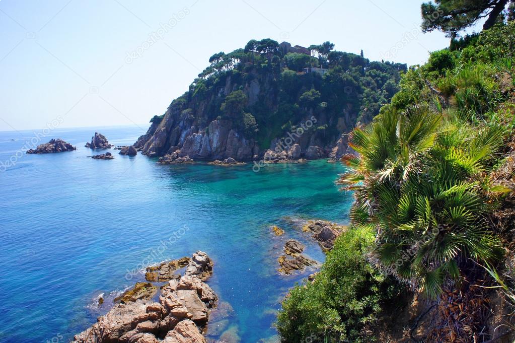 Costa Brava Landscape Blanes Catalonia Spain Stock Photo Marina99 16666093