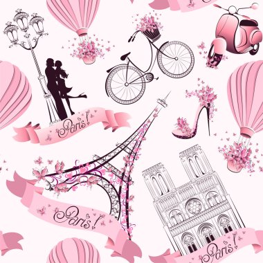 Download Paris Free Vector Eps Cdr Ai Svg Vector Illustration Graphic Art