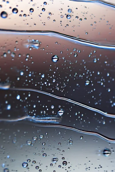 Waterdroplets a barvy — Stock fotografie